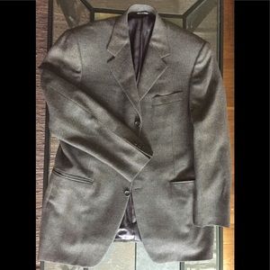 Canali Jacket Italian Blazer Silk Wool 38 Regular